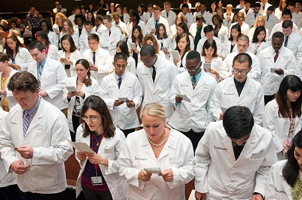 News Center » White Coat Ceremony Welcomes Class of 2018 to ...
