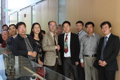 SOP Faculty Meet with Chinese Delegation, Discuss Potential Collaboration 
