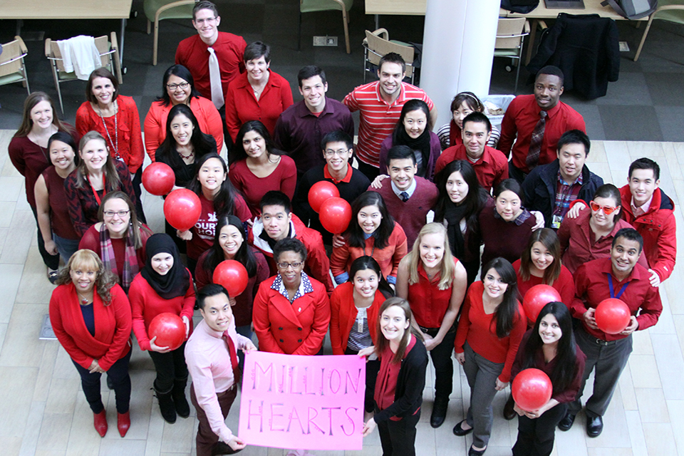 Student Pharmacists Host Public Health Campaign to Kick Off American Heart Month
