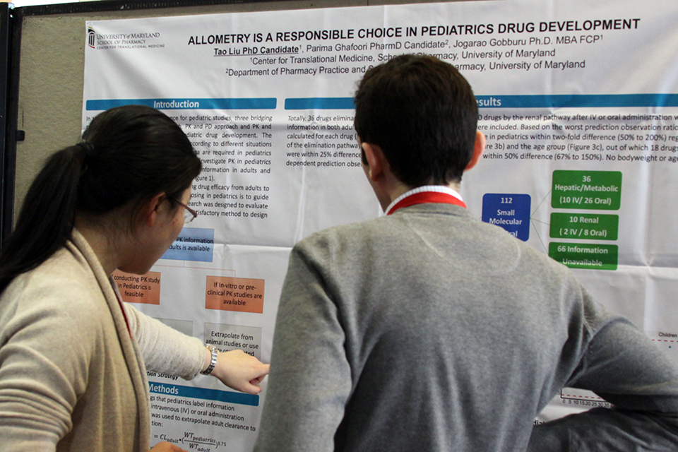 Students Present Poster 4 During Annual Research Day