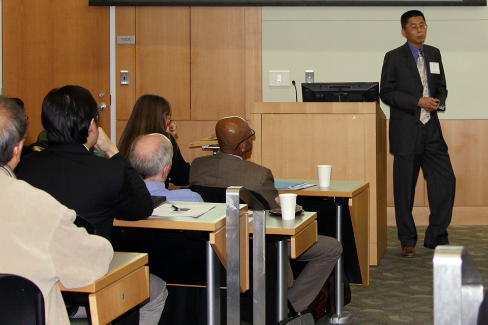 Dr. Yu Addresses Audience at M-CERSI Conference