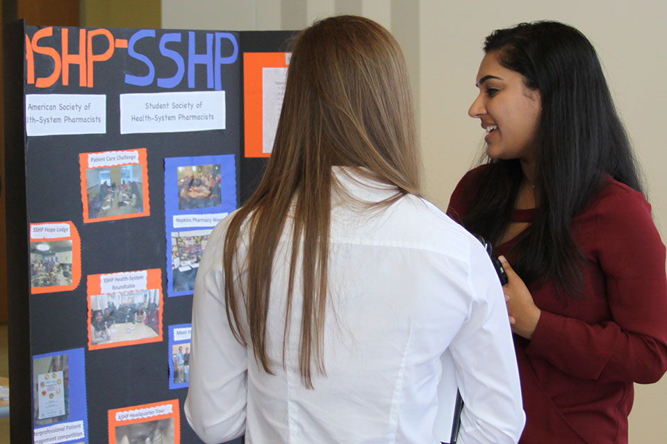 Students Attend and Organization Fair