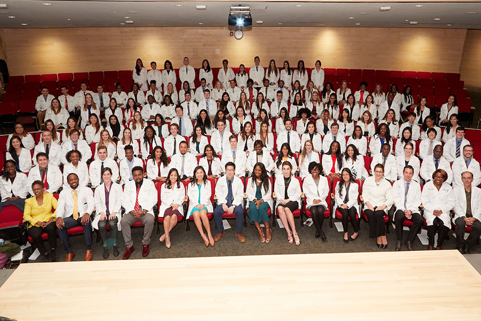 News Center » White Coat Ceremony Welcomes Class of 2023 to