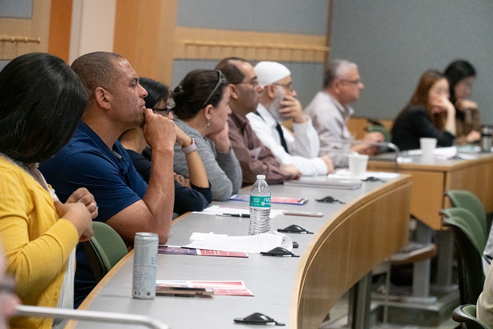 A panel at the M-CERSI conference.