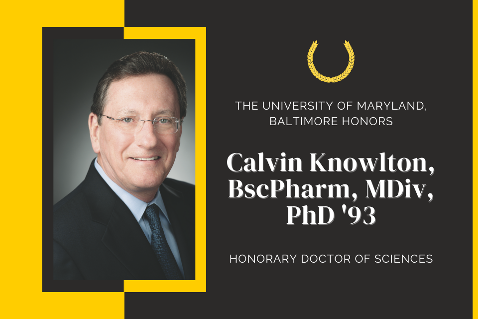 Calvin Knowlton, BScPharm, MDiv, PhD '93