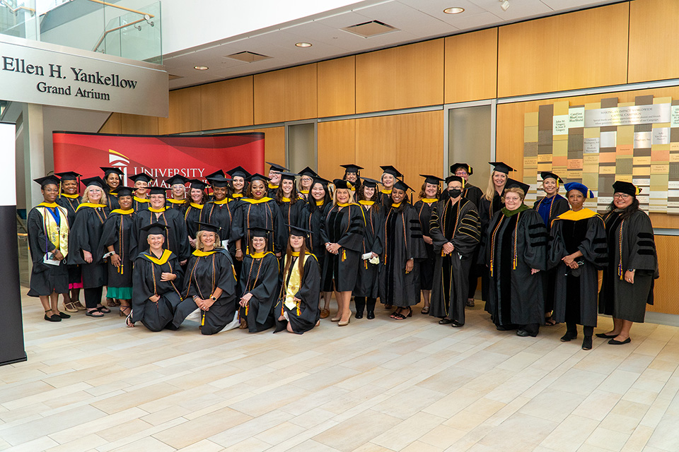 Palliative Care graduation ceremony of the classes of 2020, 2021, and 2022.